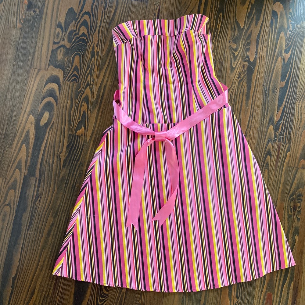 Multicolor Sleeveless Dress